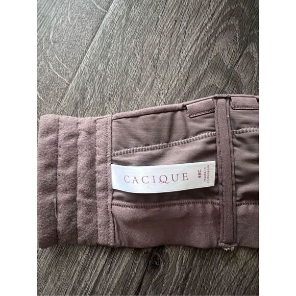 Cacique Comfort Bliss Lightly Lined Multi-Way Strapless Bra 48C - Picture 5 of 6